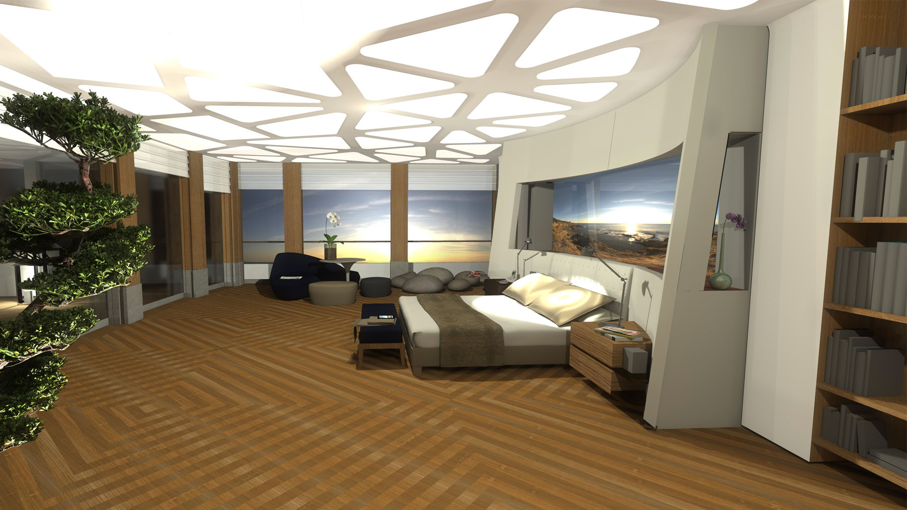 07 Yacht luxury Design BIM Azure Benetti