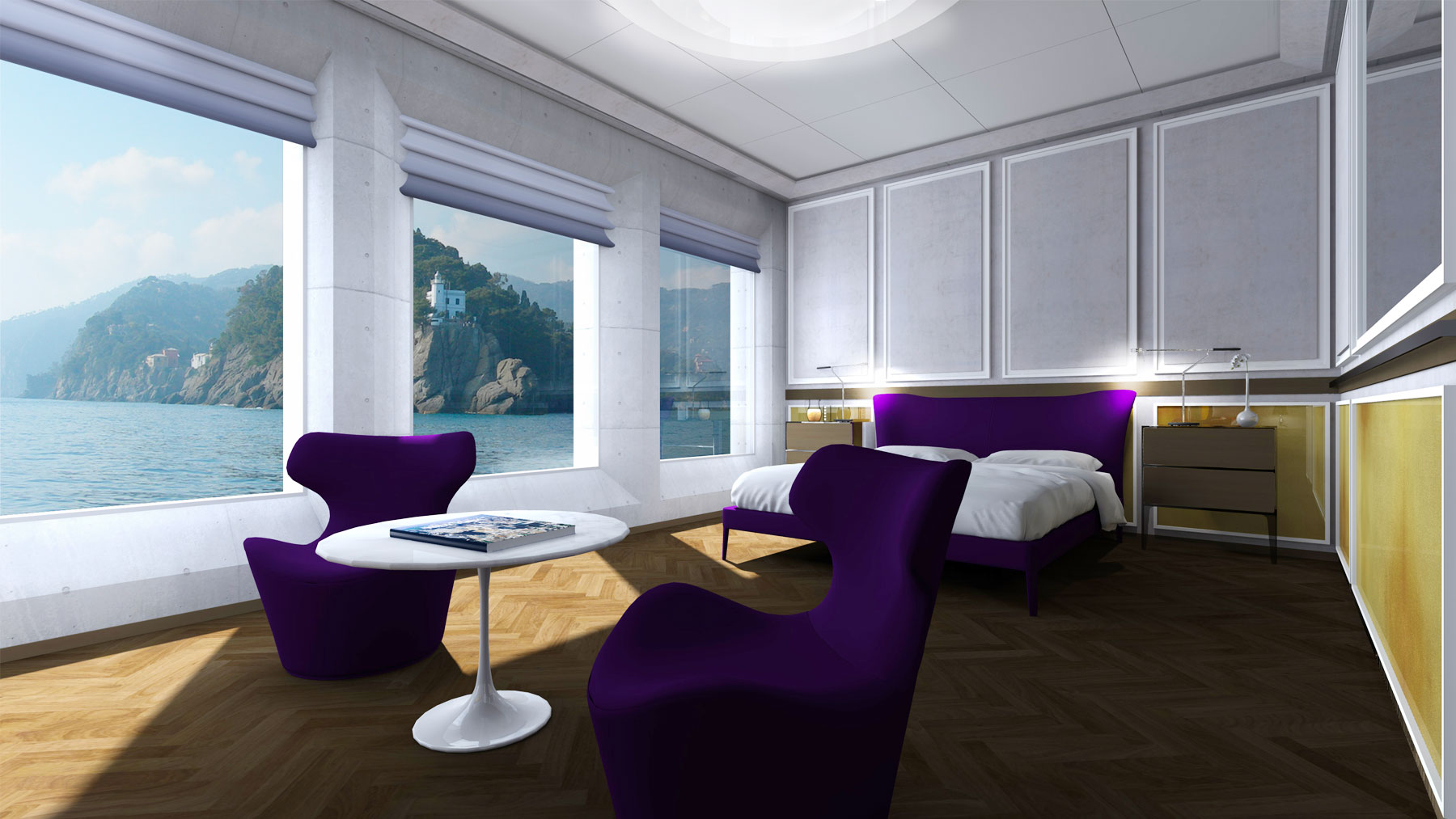 10 Yacht luxury Design BIM Azure Benetti