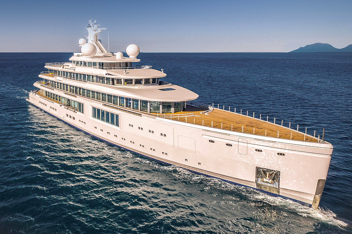 Yacht luxury design BIM azure benetti